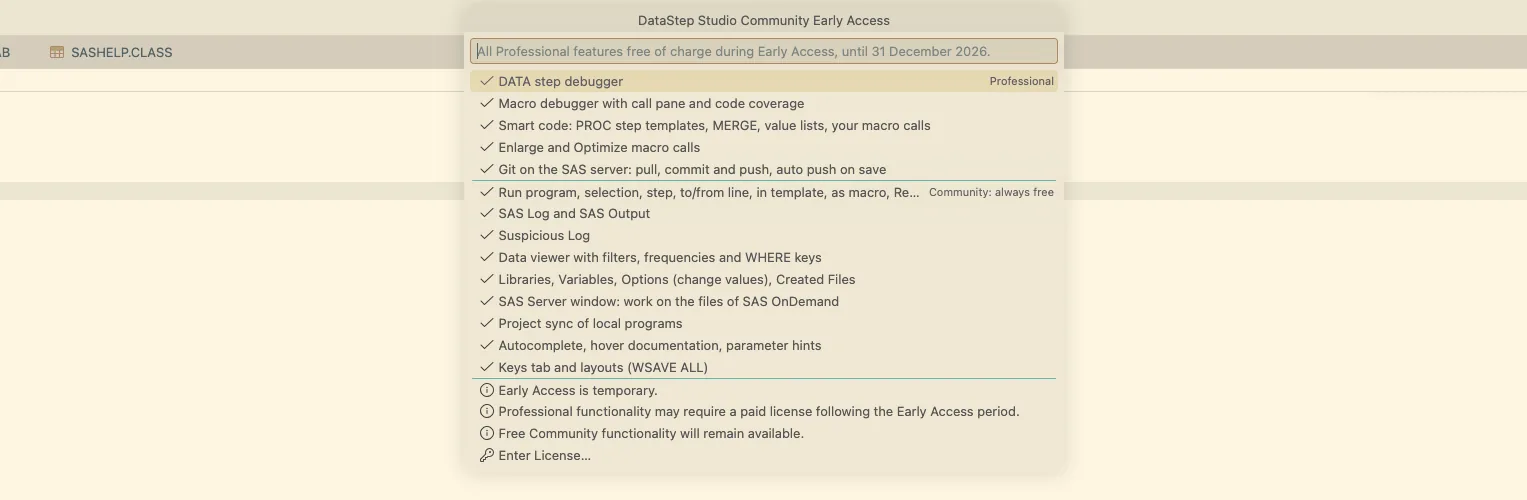 License and Edition